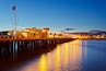Pier in Santa Barbara at night