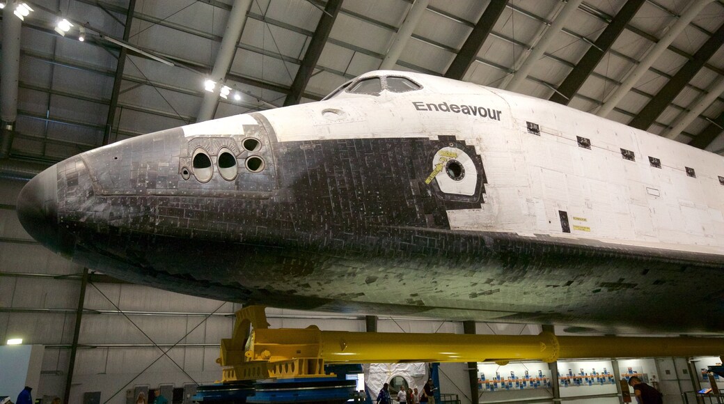 California Science Center inclusief interieur en vliegtuigen