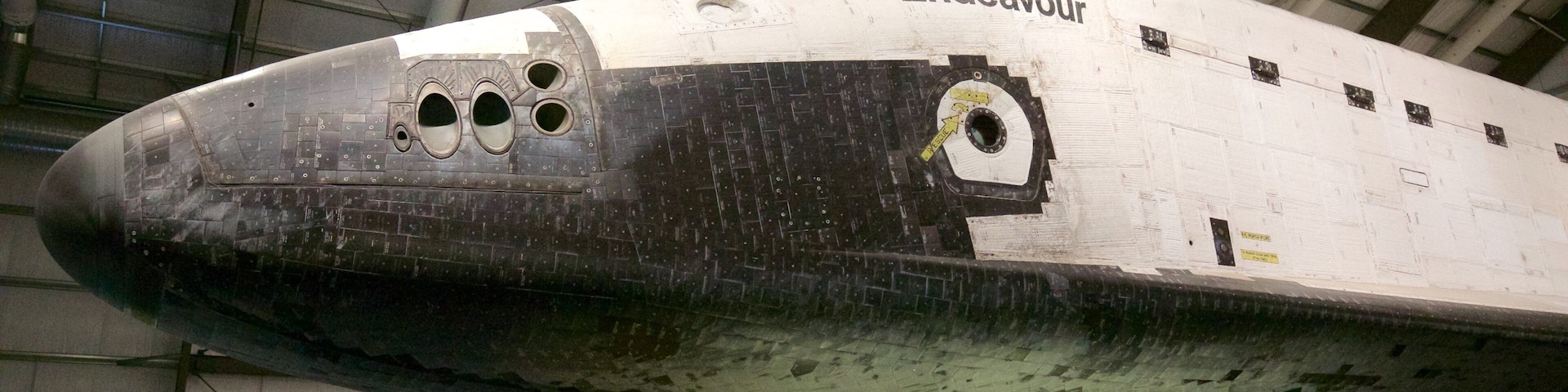 California Science Center showing aircraft and interior views