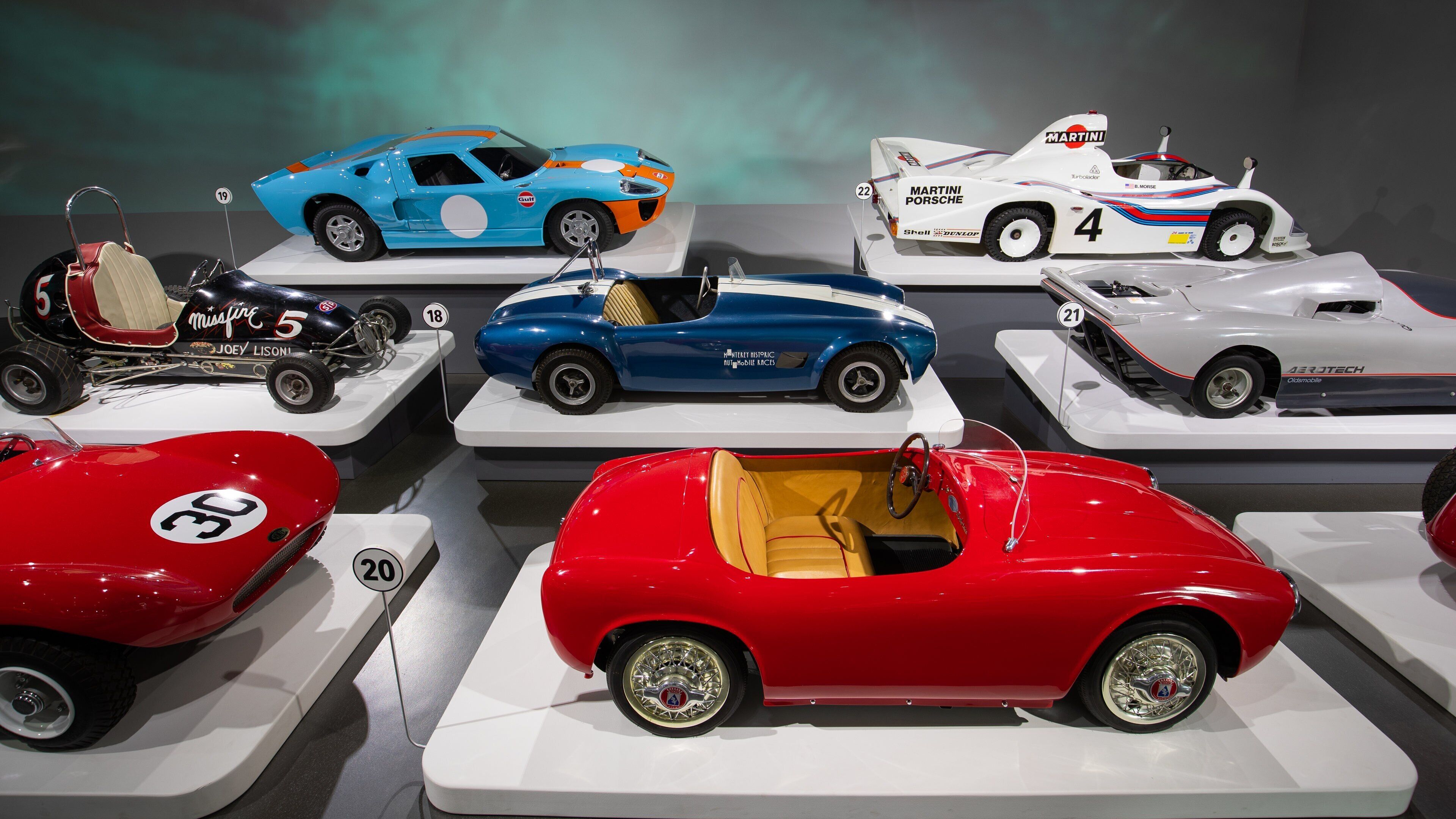 Petersen Automotive Museum which includes interior views