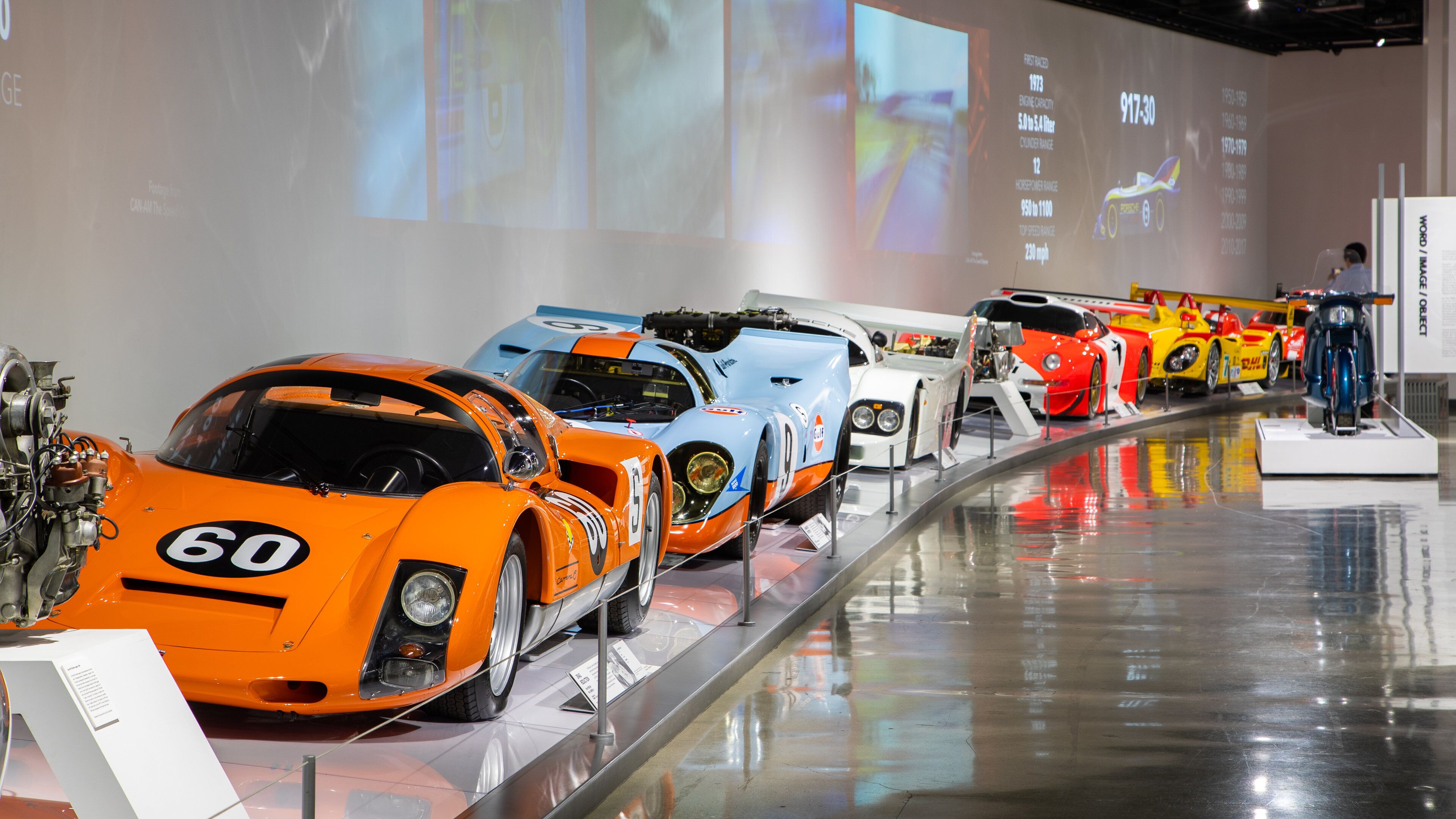 Petersen Automotive Museum which includes interior views and heritage elements