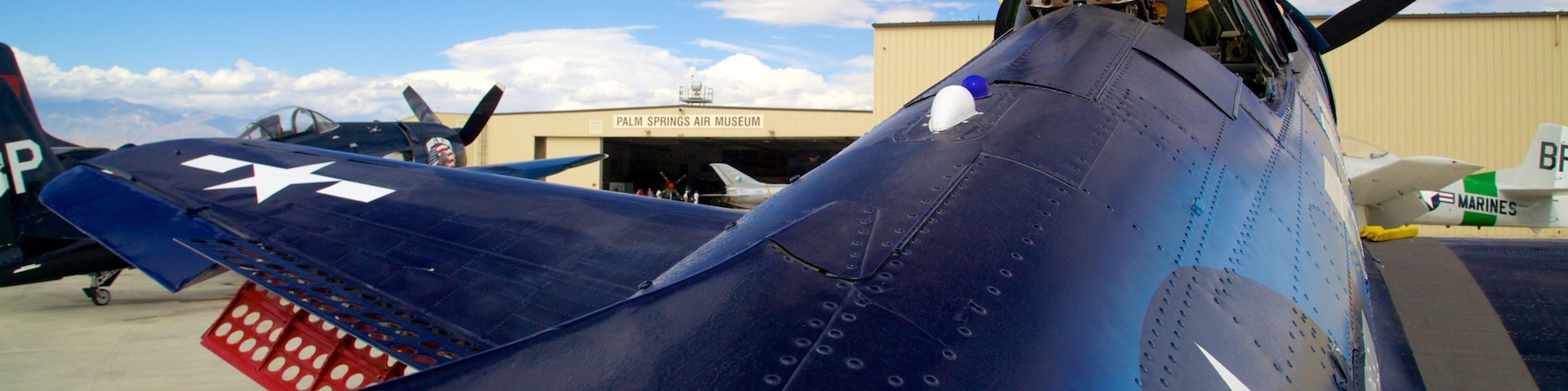 Palm Springs Air Museum which includes aircraft