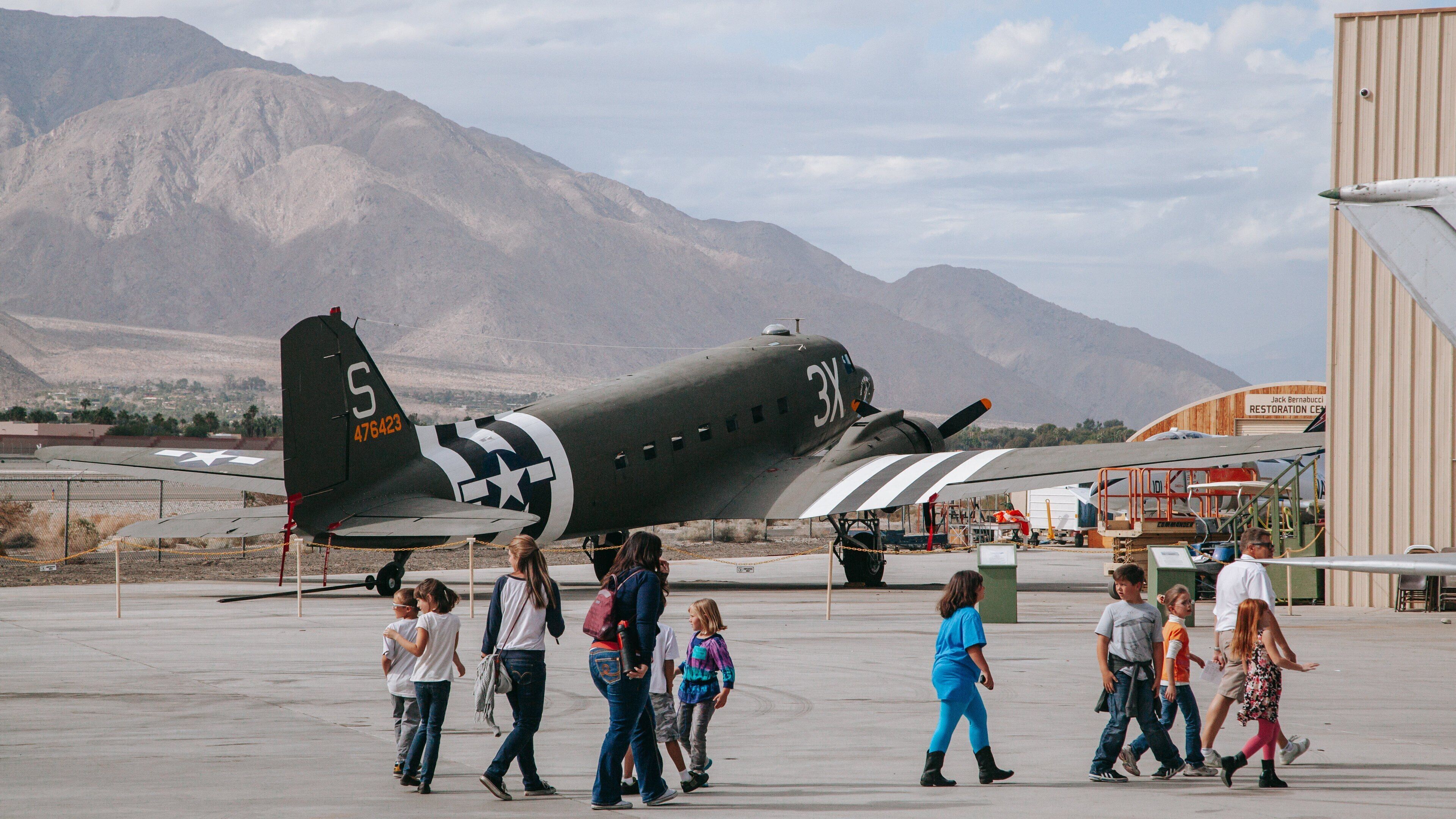 Palm Springs Air Museum which includes aircraft as well as a family