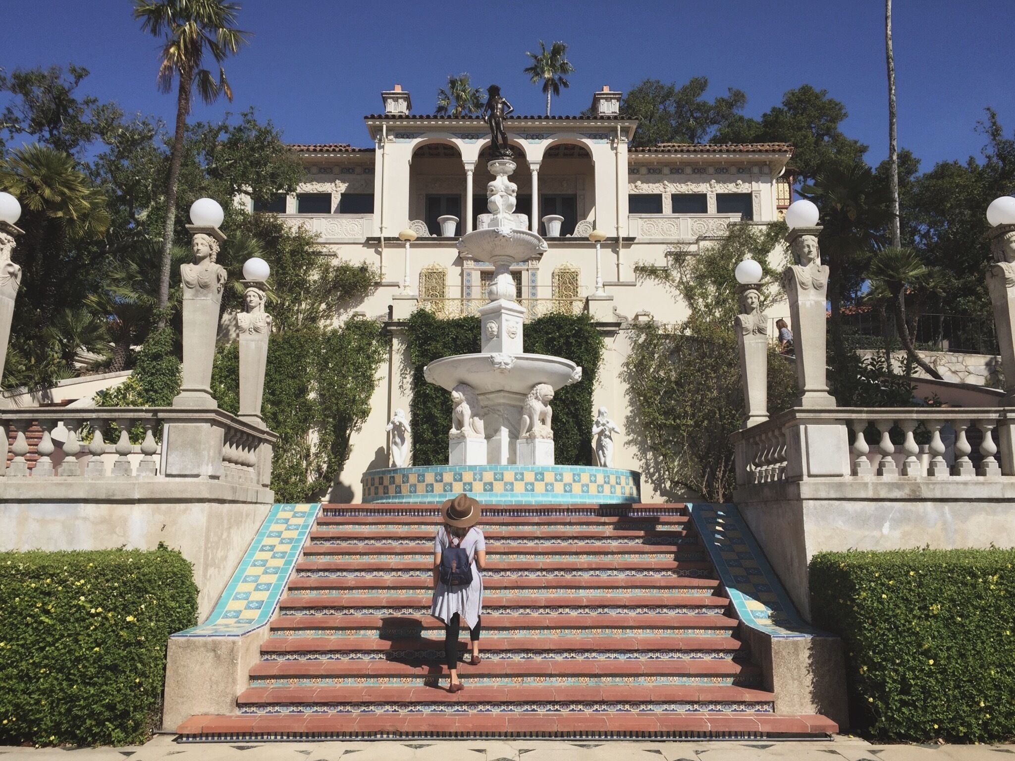 Hearst Castle has plenty of ancient sculptures to photograph in close detail as well as stunning architecture for the wide angle enthusiasts and even wildlife on the way up the hill. While it is expected that as a guest you keep your hands off of the art pieces almost nothing is roped off, so the visual authenticity of the estate is preserved! Great spot to spend the day. 