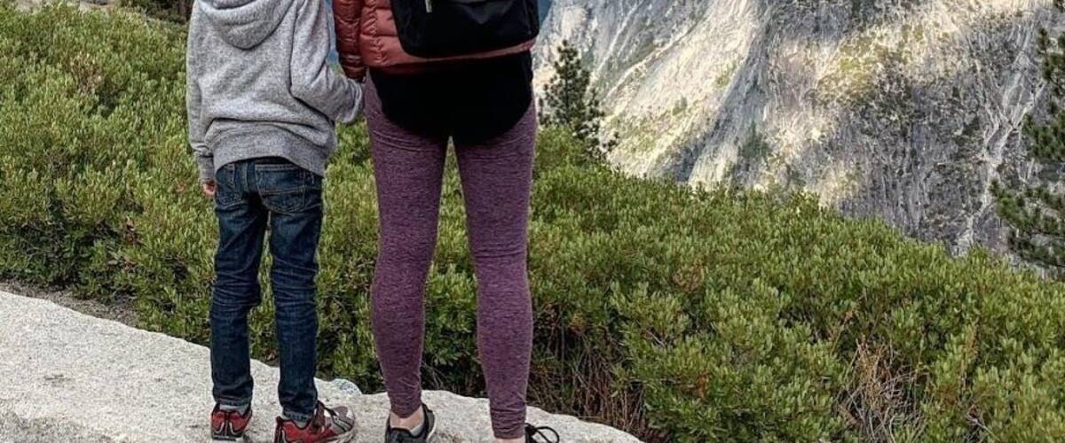When you are at the right place at the right time, you get to see a rainbow streak across the sky above the magnificent Half Dome. Enjoying this moment with my little one and cherishing it forever. <3 #Adventure #travel #roadtrips #california #usa #glacierpoint #halfdome #views #outdoors #nature #landscape #rainbows #skygazing #lifestyle #familyvacations