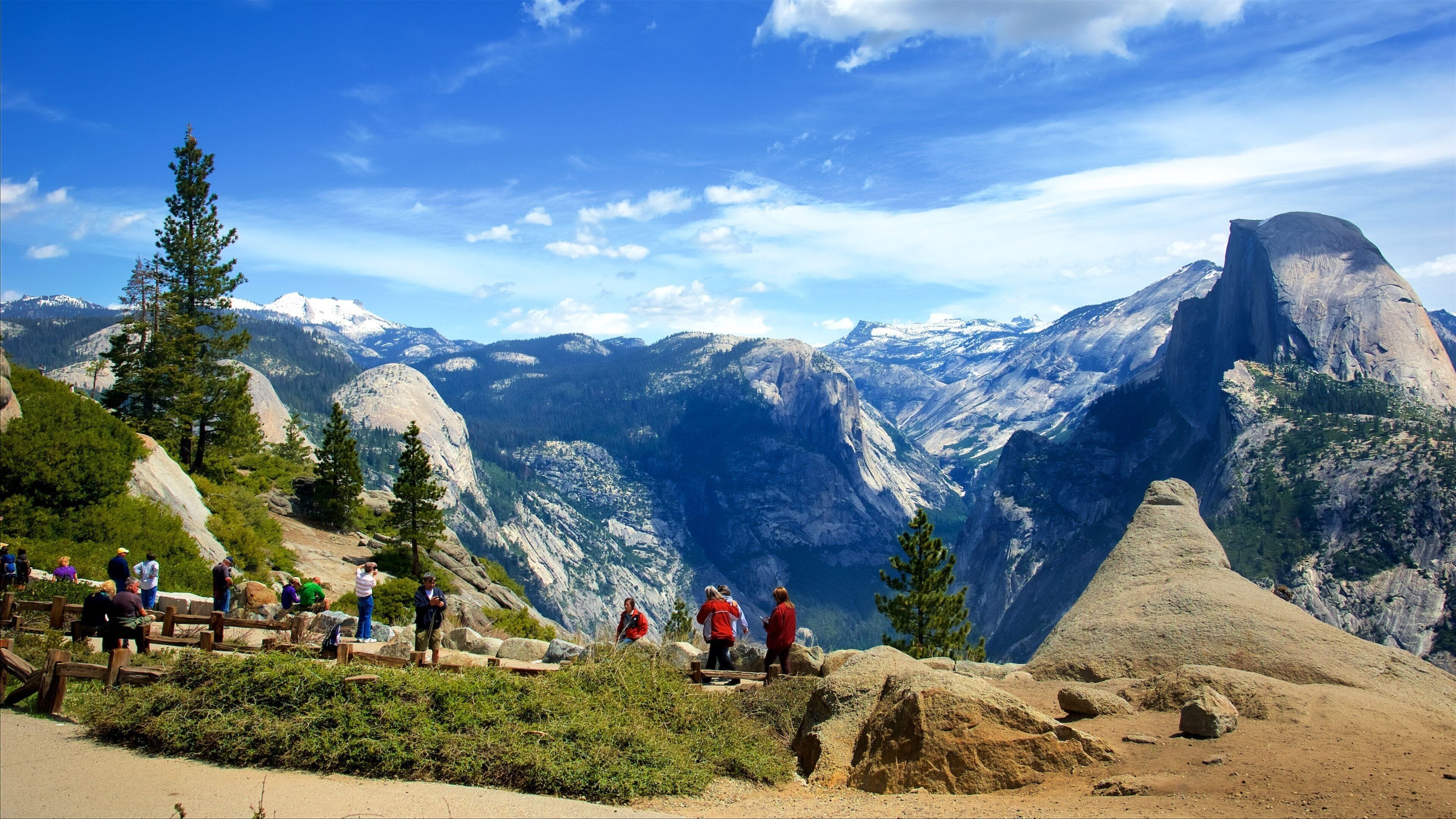 글레이셔 포인트 이 포함 한적한 풍경 과 풍경 뿐만 아니라 소규모 사람들