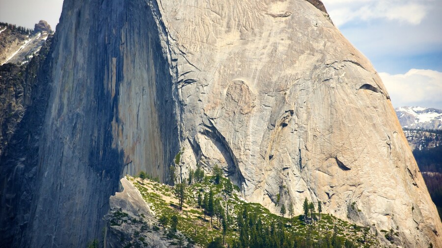 Glacier Point mettant en vedette montagnes et scĂšnes tranquilles