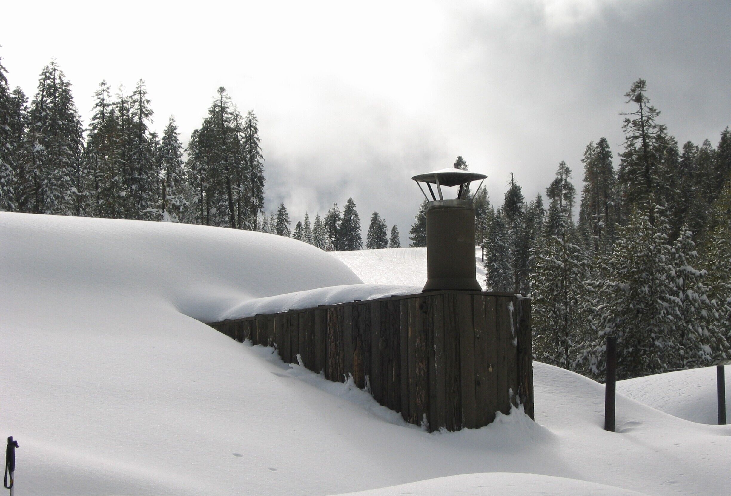 The Oldest Ski Resort in California.  #Snow