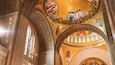 Basilica of the National Shrine of the Immaculate Conception which includes art, a church or cathedral and heritage elements