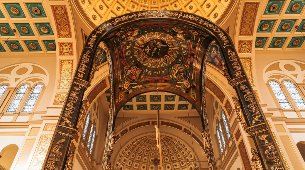 Franciscan Monastery showing heritage architecture, a church or cathedral and interior views