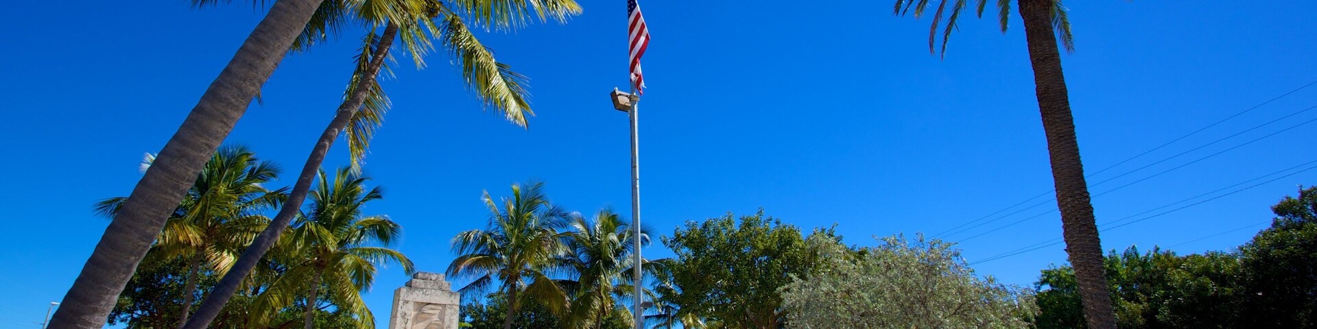 Hurricane Monument que incluye un monumento