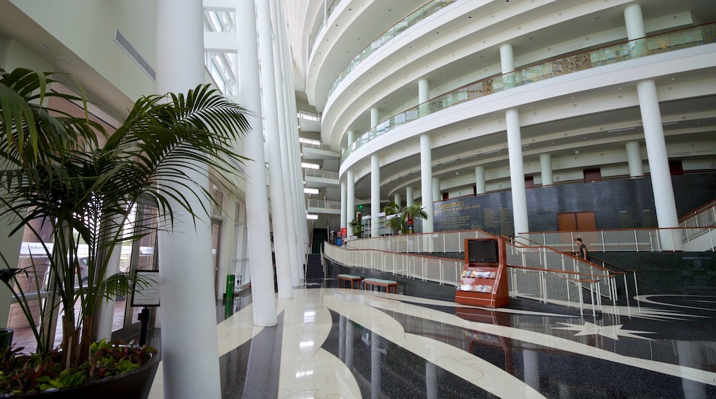 Adrienne Arsht Center for the Performing Arts of Miami-Dade County featuring interior views