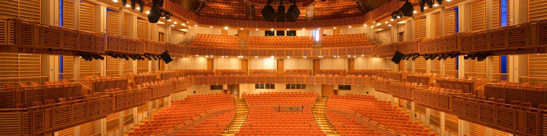 Adrienne Arsht Center for the Performing Arts of Miami-Dade County showing theater scenes and interior views