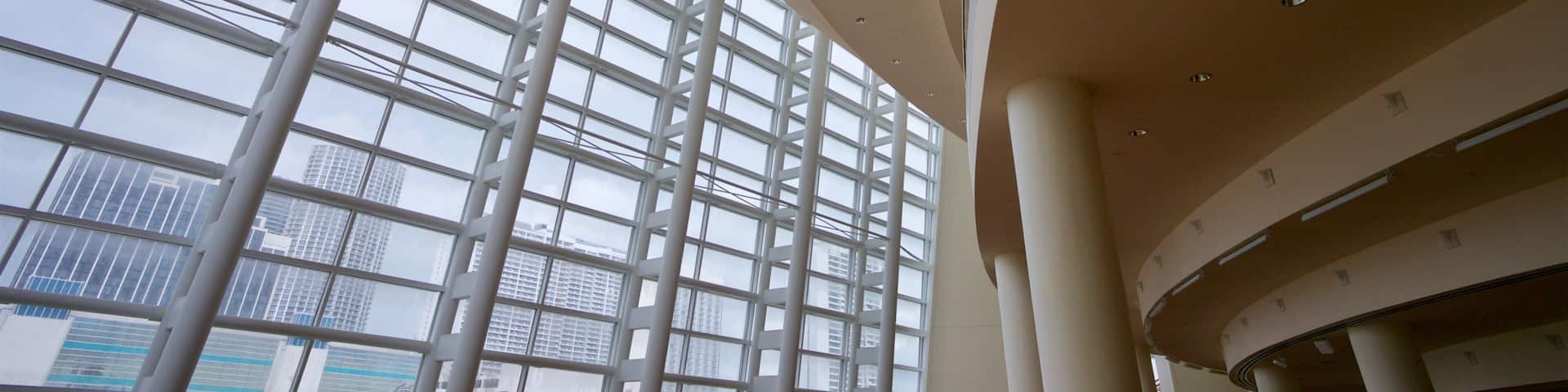 Adrienne Arsht Center for the Performing Arts of Miami-Dade County featuring interior views