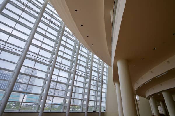 Adrienne Arsht Center for the Performing Arts of Miami-Dade County featuring interior views