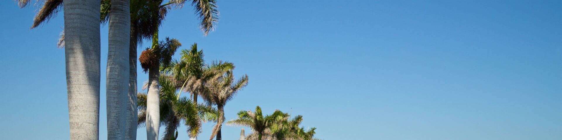 Deering Estate at Cutler which includes a garden and general coastal views