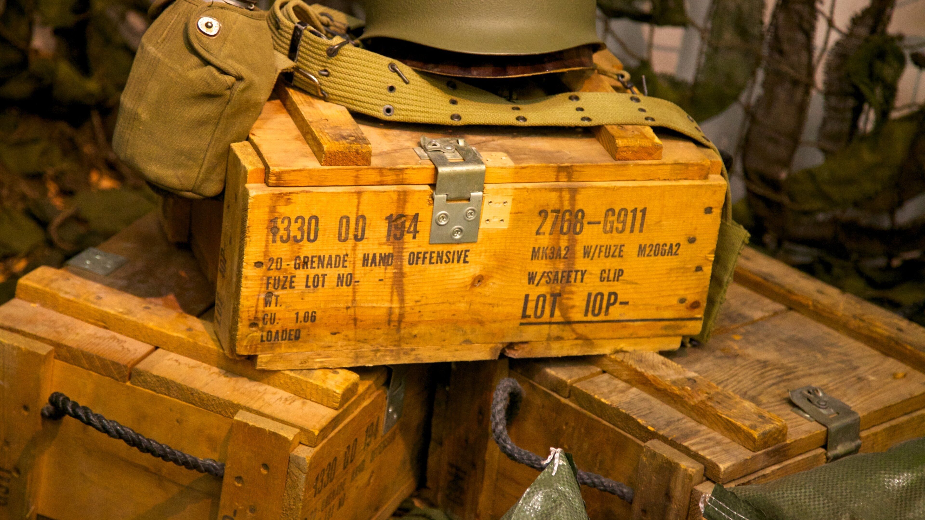 St. Petersburg Museum of History featuring military items