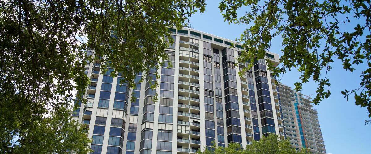 Pioneer Park featuring a city