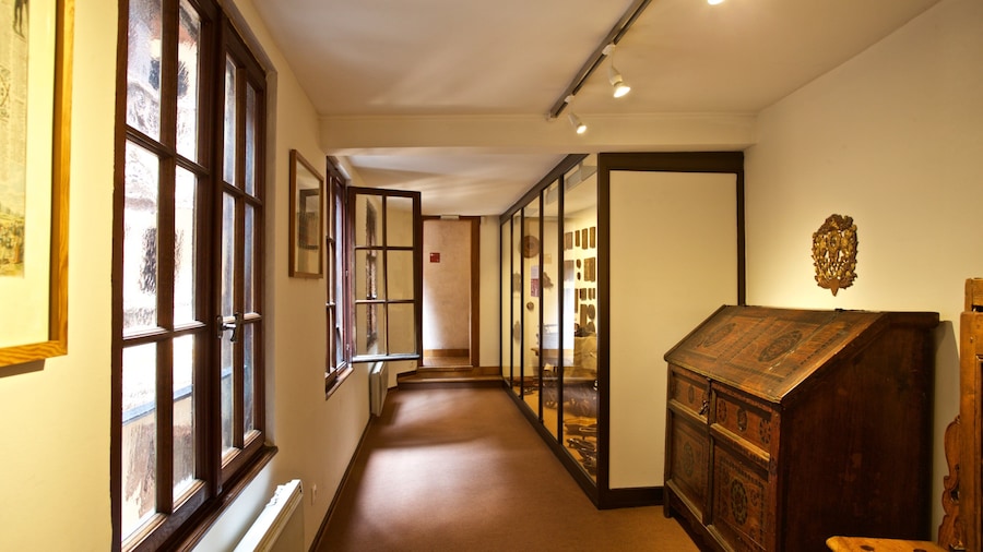 Alsatian Museum which includes heritage elements and interior views
