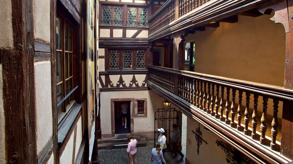 Alsatian Museum which includes heritage elements as well as a small group of people