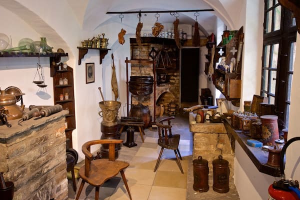 Alsatian Museum showing interior views and heritage elements