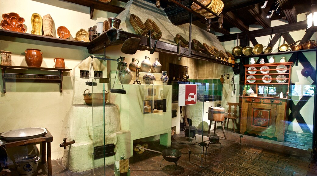 Alsatian Museum showing interior views and heritage elements