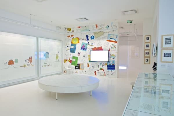 Tomi Ungerer Museum which includes art and interior views