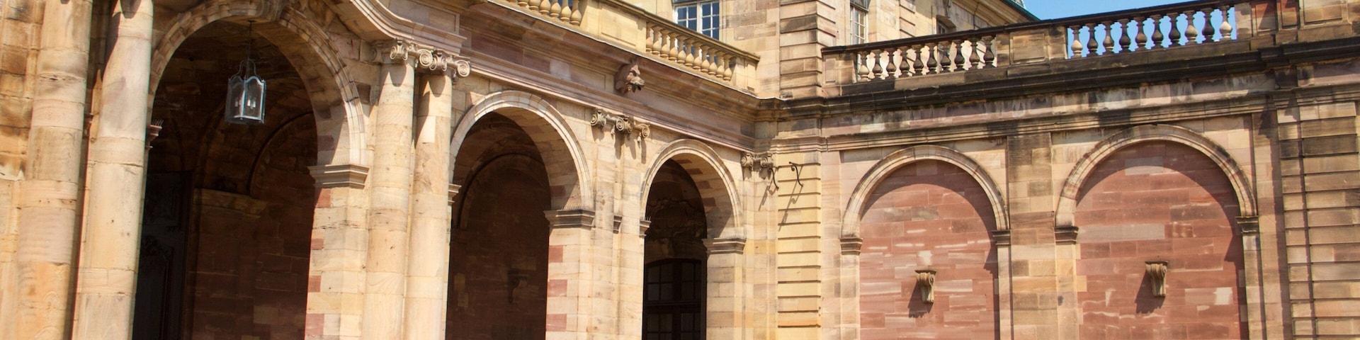 Rohan Palace showing heritage elements