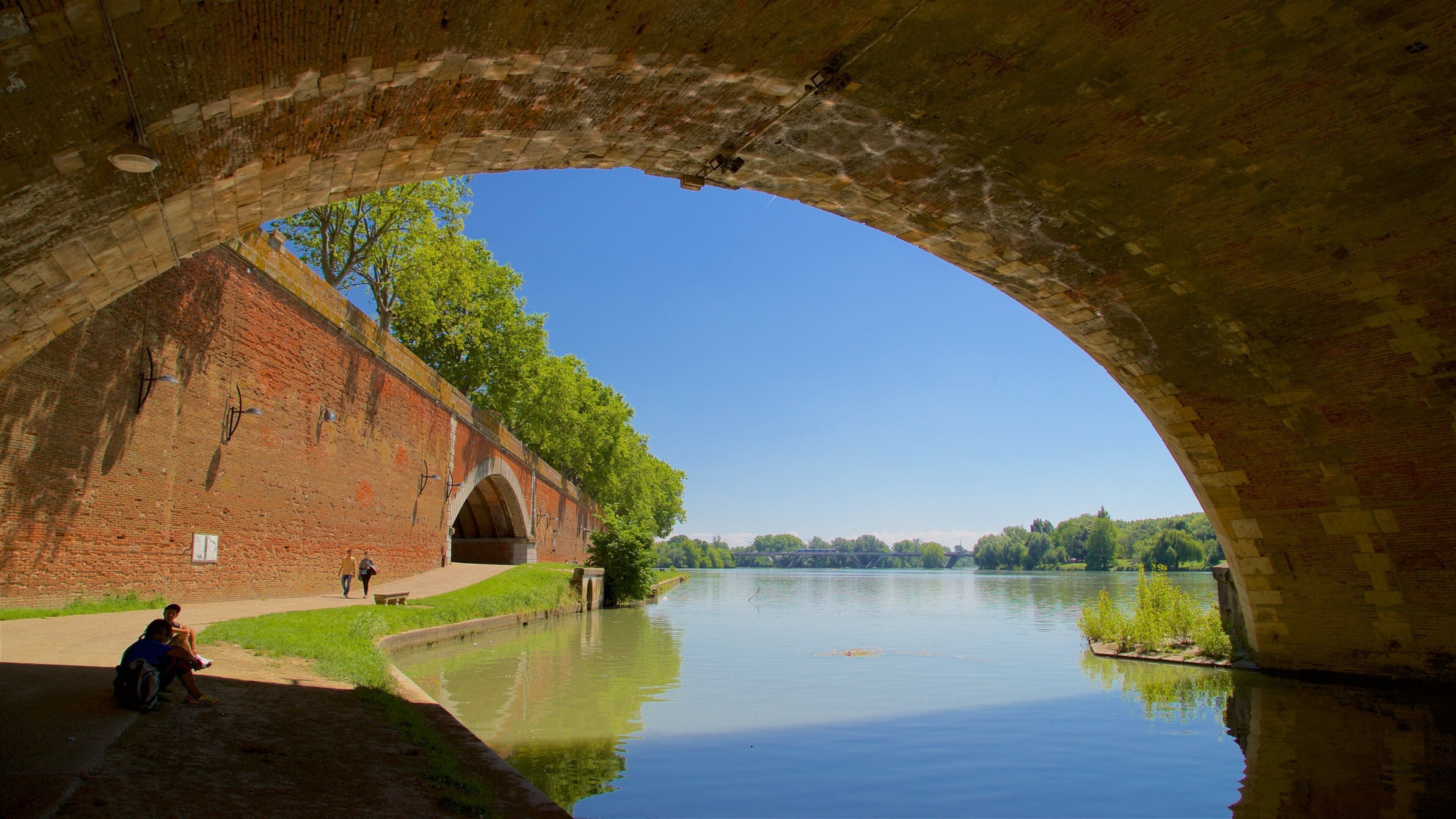 Pont Neuf som viser elv eller bekk og bro
