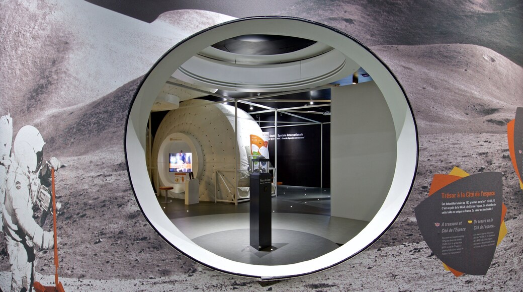 Cite de l\'Espace presenterar interiörer