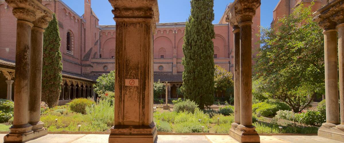 Musée des Augustins inclusief historisch erfgoed en een tuin