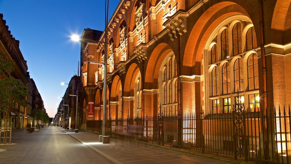 Museum of the Augustins featuring heritage architecture, a city and night scenes