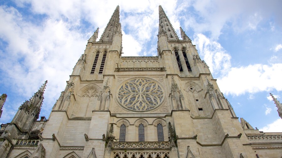 Kathedrale Saint-André welches beinhaltet historische Architektur und Kirche oder Kathedrale