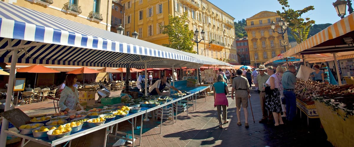 Old Town featuring a city, markets and food