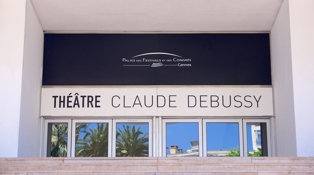 Palace of Festivals and Congress Hall featuring theatre scenes