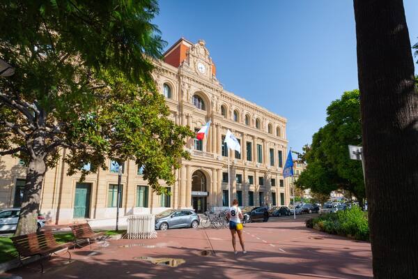 Cannes City Hall showing heritage architecture
