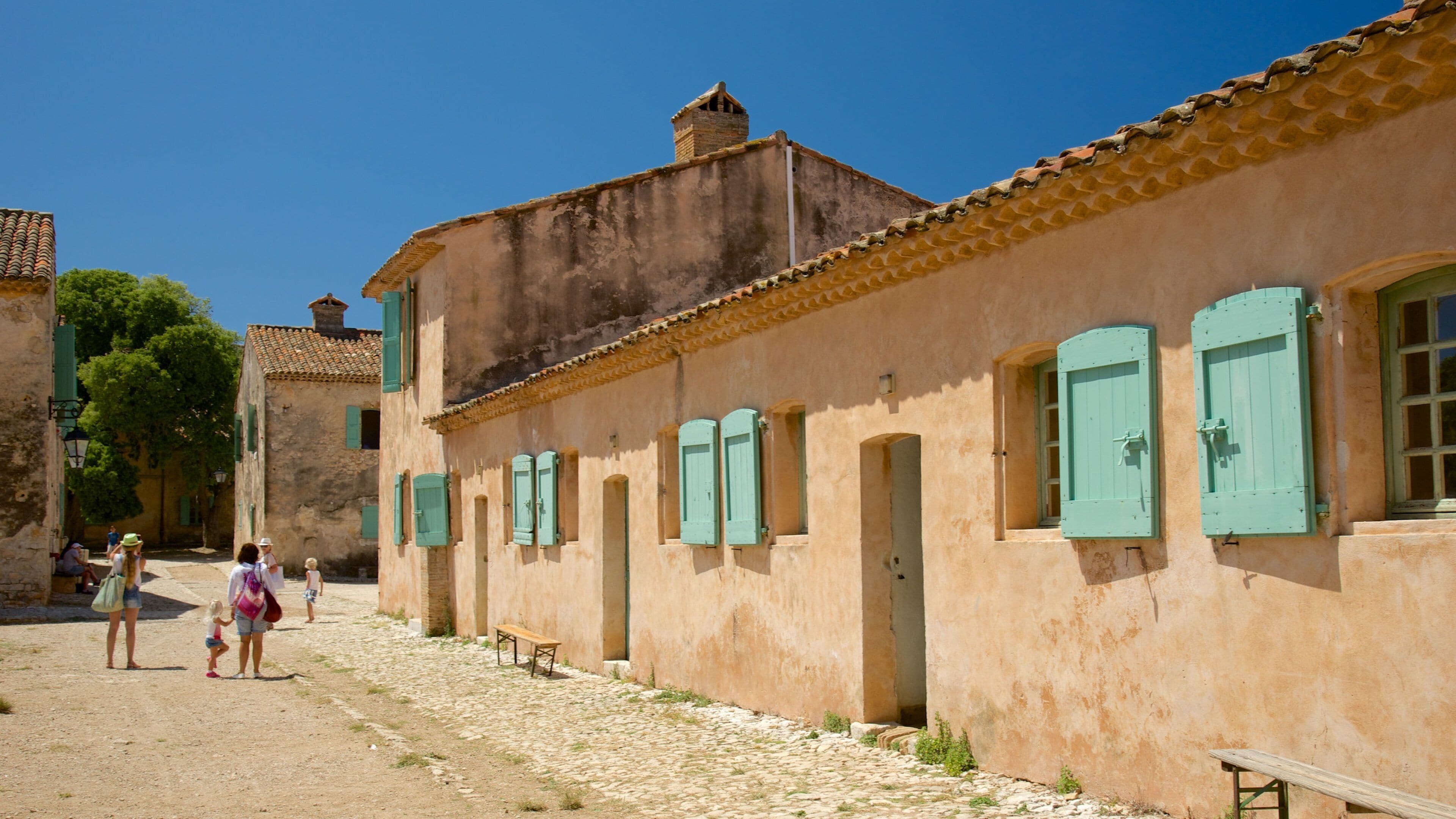 Fort Royal som omfatter historiske bygningsværker