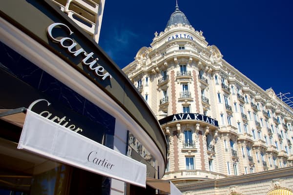 La Croisette montrant hôtel