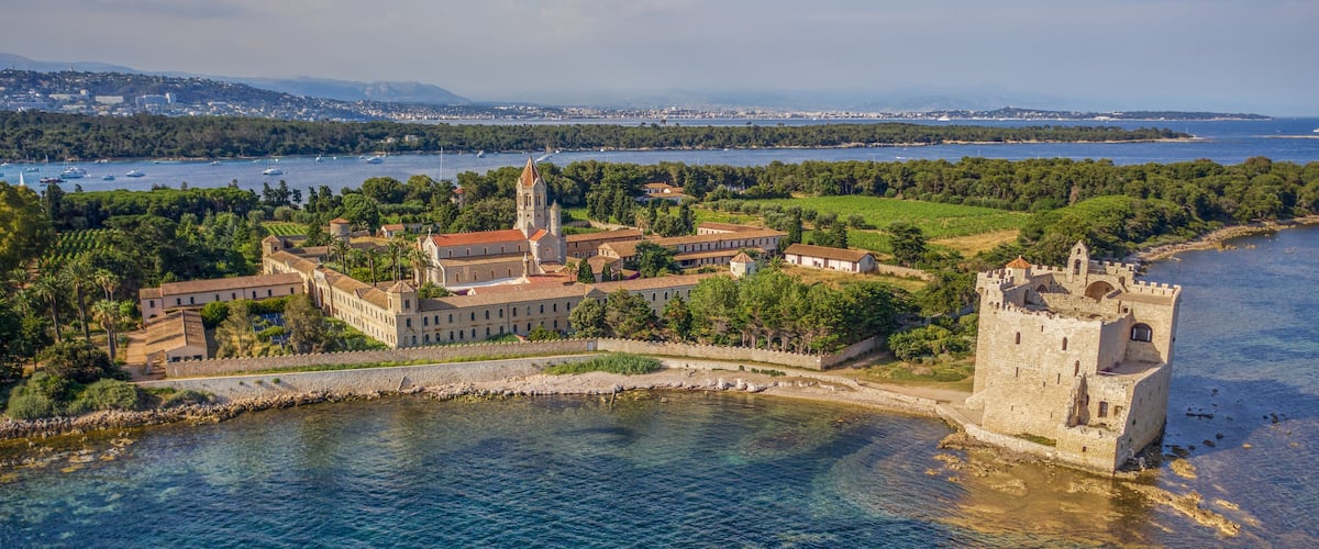 Cote d'Azur - Abbey Lerins ; Shutterstock ID 1429903883; Purchase Order: SP-2390; Order Number: Content Innovations EOY spend ; Client/Licensee: Hotels.com - Lee Ban Twan; Job: Hotels.com Go Guides
