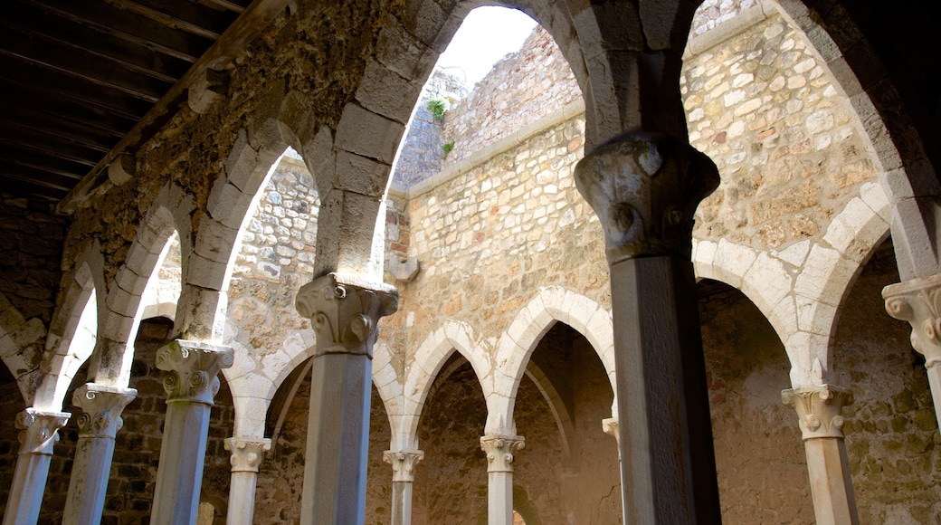 Ile Saint-Honorat showing heritage architecture