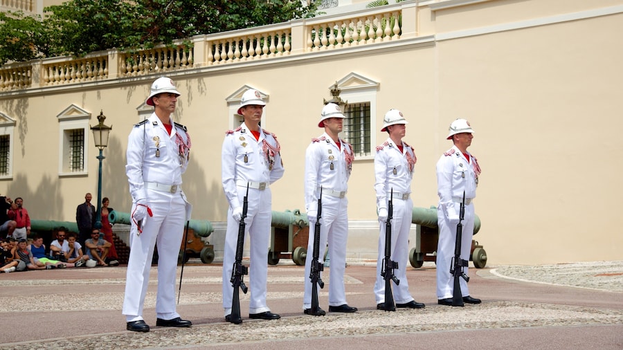 Prince\'s Palace as well as a small group of people