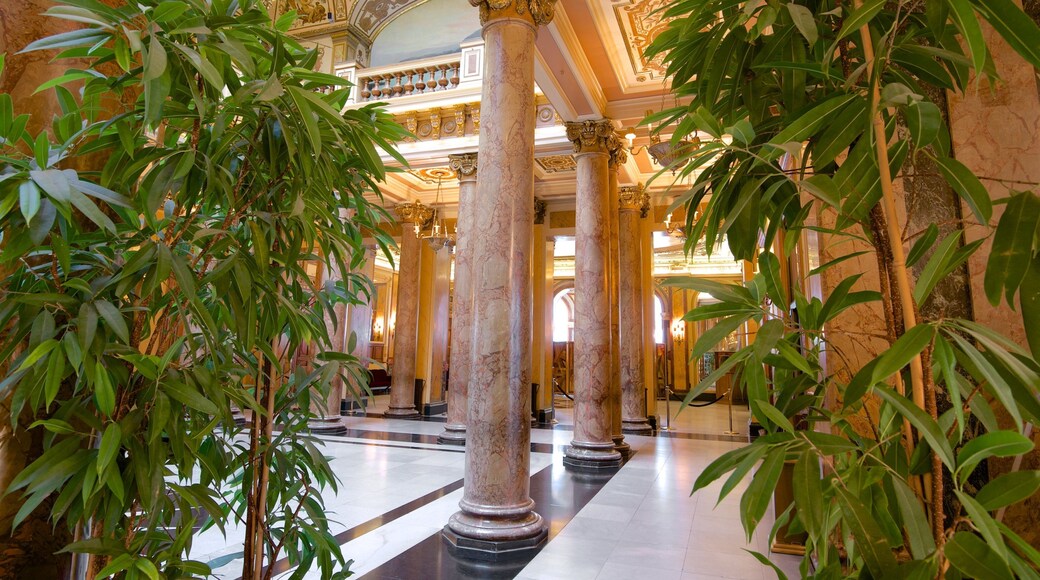 Casino Monte Carlo which includes heritage elements and interior views