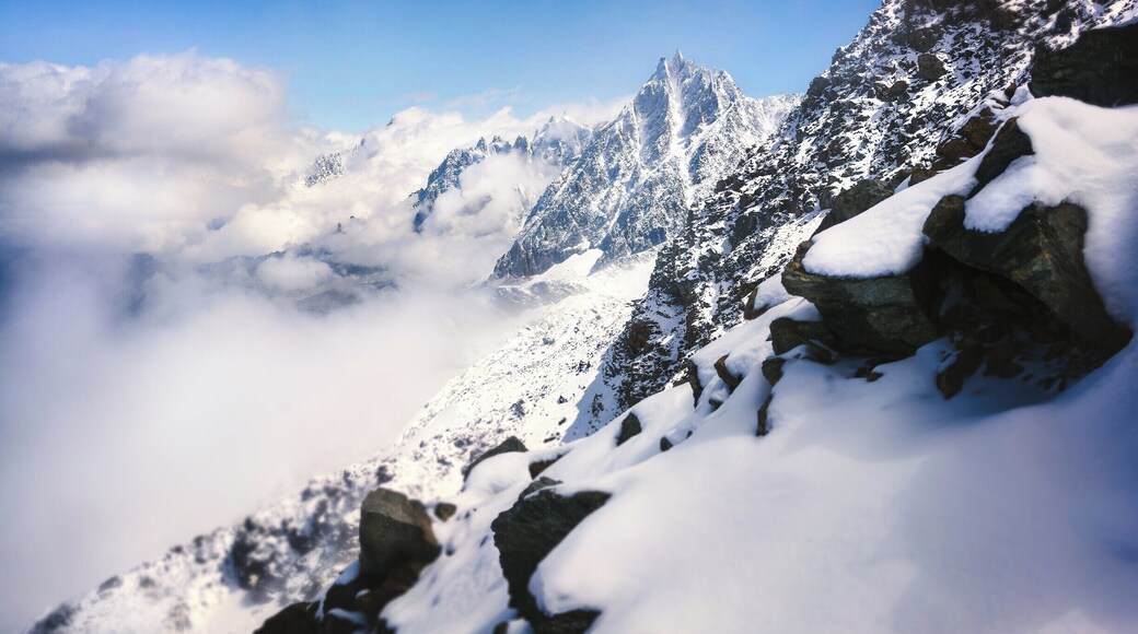 The Mont Blanc. One epic climb with stunning scenery everywhere.