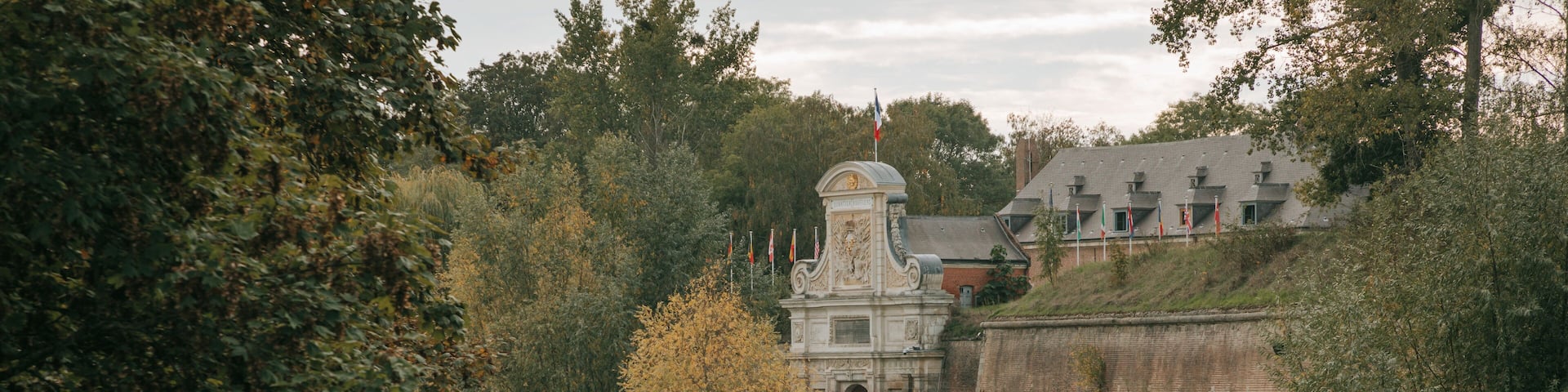 Citadel of Lille which includes a garden and heritage architecture