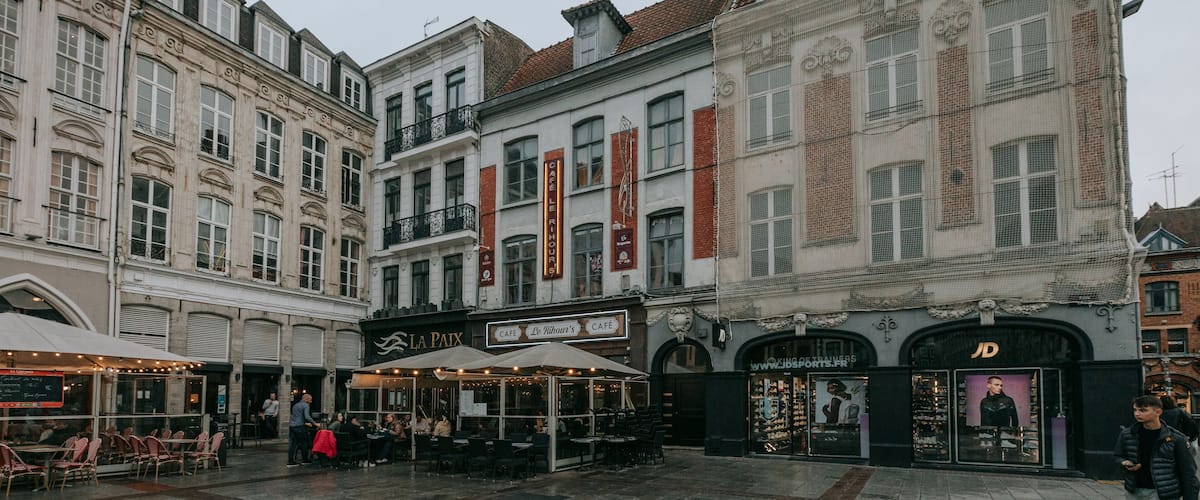 Rihour Square which includes a city