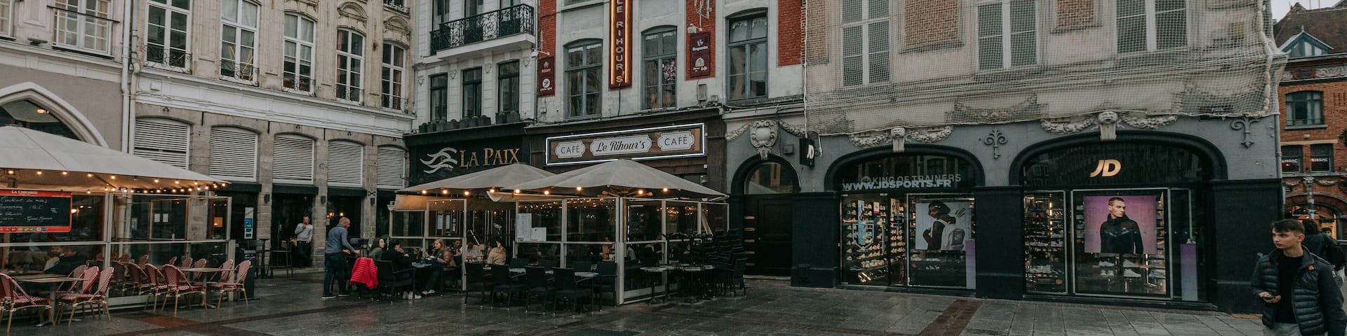 Rihour Square which includes a city