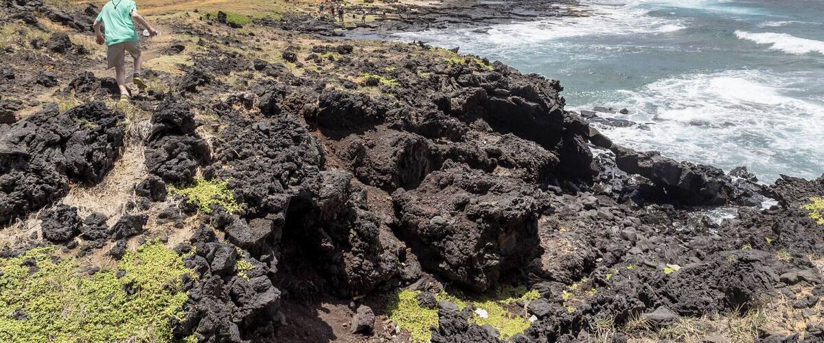 Coastal Trail from South Point to the Green Sand Beach, Hawaii.
#lifeatexpedia