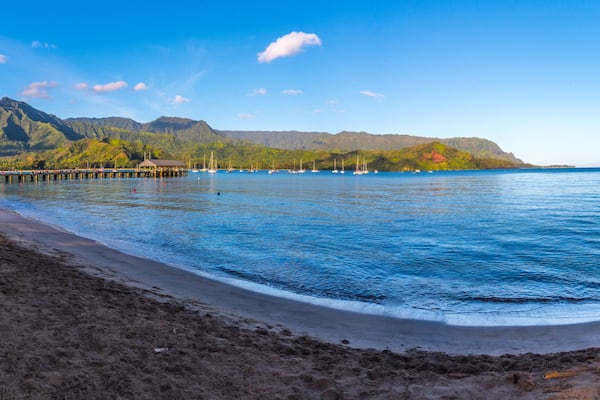 Hanalei Bay Panorama
