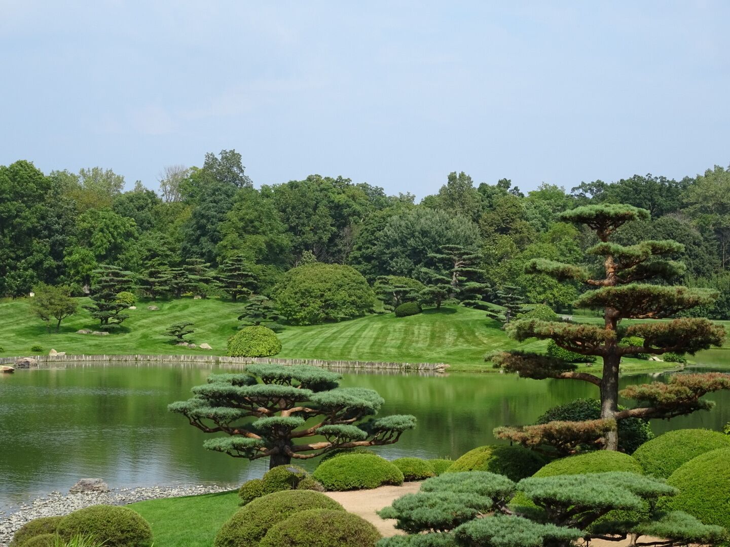 The Elizabeth Hubert Malott Japanese Garden

One of many, many scenic vistas to be found while strolling through the Chicago Botanic Gardens. 

Looking for an escape from the usual tourists activities while visiting Chicago? Located about 30 miles north of the City, the Gardens are absolutely worth the effort to get there.

The Chicago Botanic Garden opened a little more than 40 years ago. Last year, more than one million people visited the Garden's 26 gardens and four natural areas, uniquely situated on 385 acres on and around nine islands, with six miles of lake shoreline. The Garden also has a renowned Bonsai Collection.

#colorful