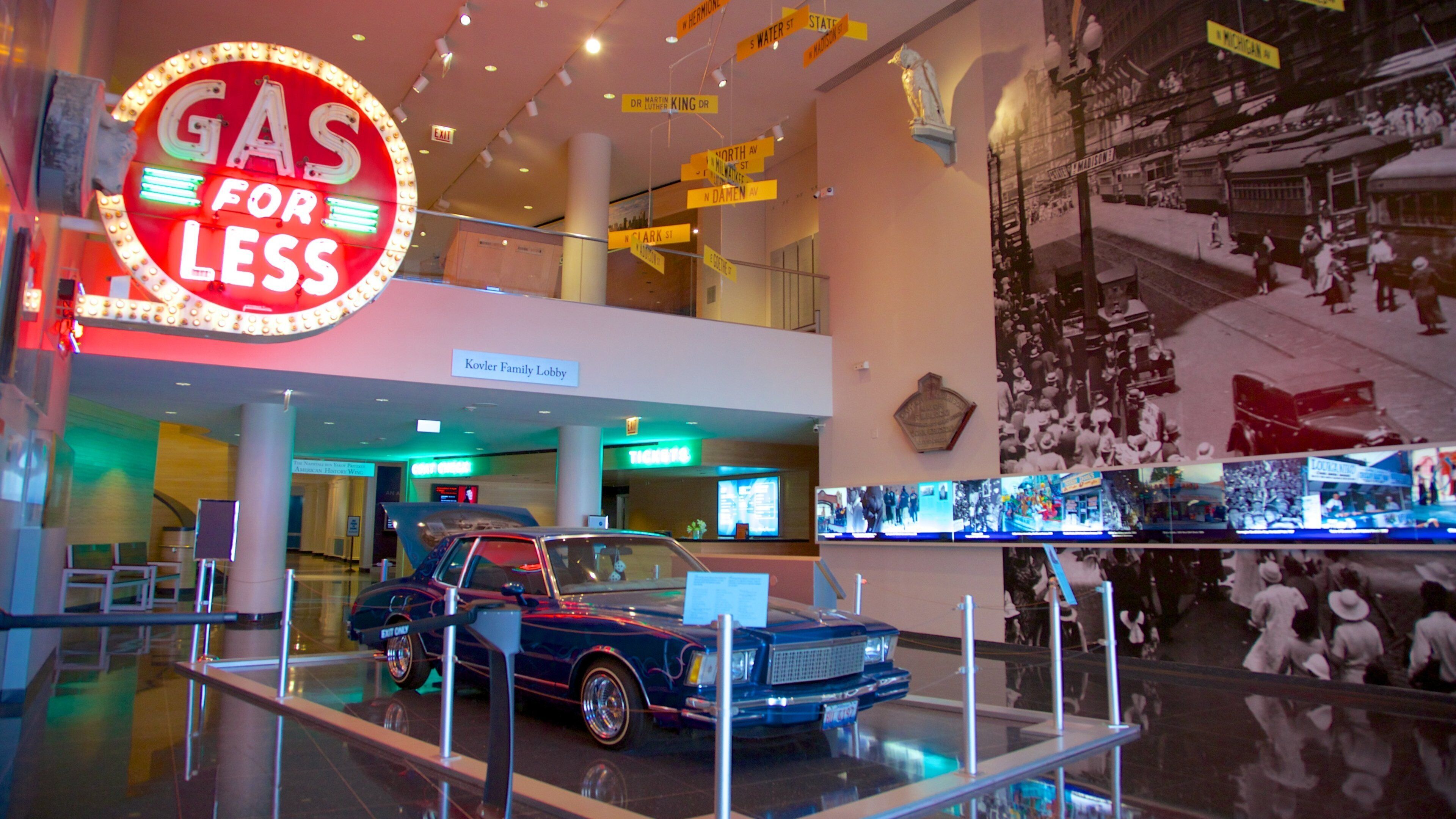 Chicago History Museum showcases the rich heritage of Chicago through exhibits and historic displays
